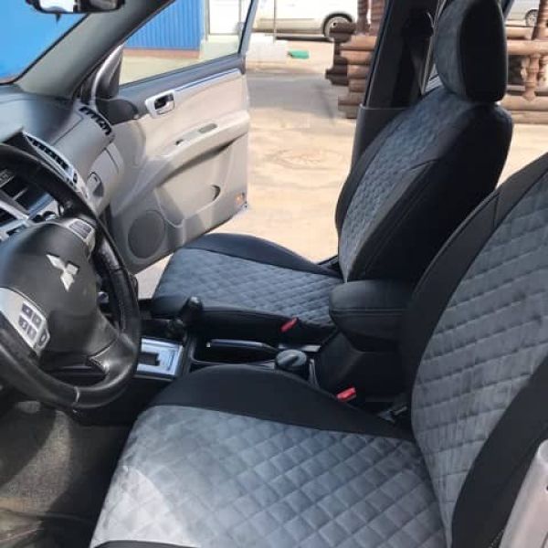 Чехлы Автопилот на Mitsubishi Pajero Sport 2 2013-2015 г.в.