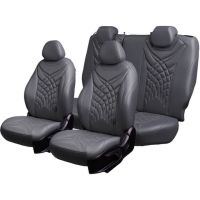 Чехлы Премиум Экокожа Байрон Президент|Жук на Nissan Sentra 7 (B17) 2012-2017 г.в.