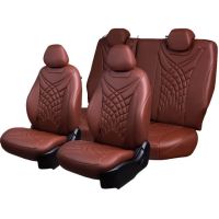 Чехлы Премиум Экокожа Байрон Президент|Жук на Nissan Sentra 7 (B17) 2012-2017 г.в.