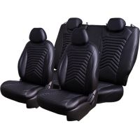 Чехлы Премиум Экокожа Байрон Президент|Жук на Nissan Sentra 7 (B17) 2012-2017 г.в.