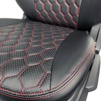 Чехлы Экокожа Ромб на Hyundai ix35 2010-2015 г.в.